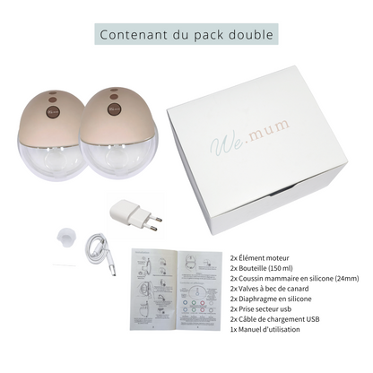 Hands free breast pump